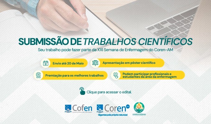 aberta-a-submissao-de-trabalhos-cientificos-na-semana-de-enfermagem-do-coren-am