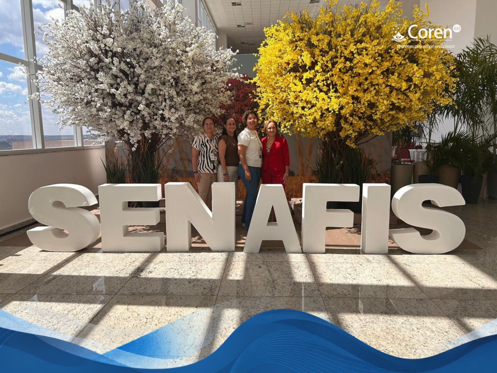 Enfermeiras fiscais do Coren-AM representam o Amazonas no 16º Seminário Nacional de Fiscalização e reforçam compromisso com a excelência da Enfermagem