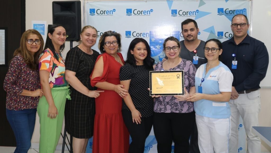 coren-am-realiza-solenidade-de-posse-da-comissao-de-etica-de-enfermagem-do-hospital-rio-negro